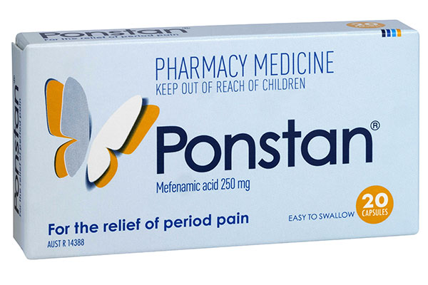 Ponstan 250mg 20 Caplets