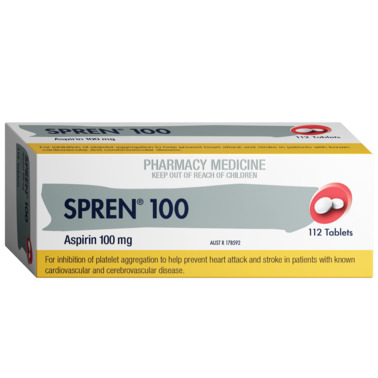 Spren 100mg 112 Tablets
