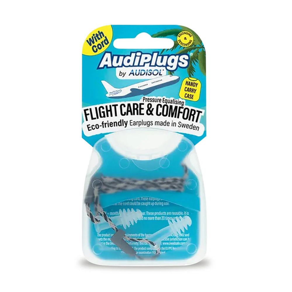 Audiplugs Flight Care & Comfort Earplugs 1 Pair