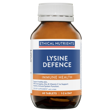 Ethical Nutrients Lysine Defence 60 Tablets