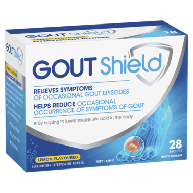 Gout Shield Effervescent Sachets 3.2g 28 Pack