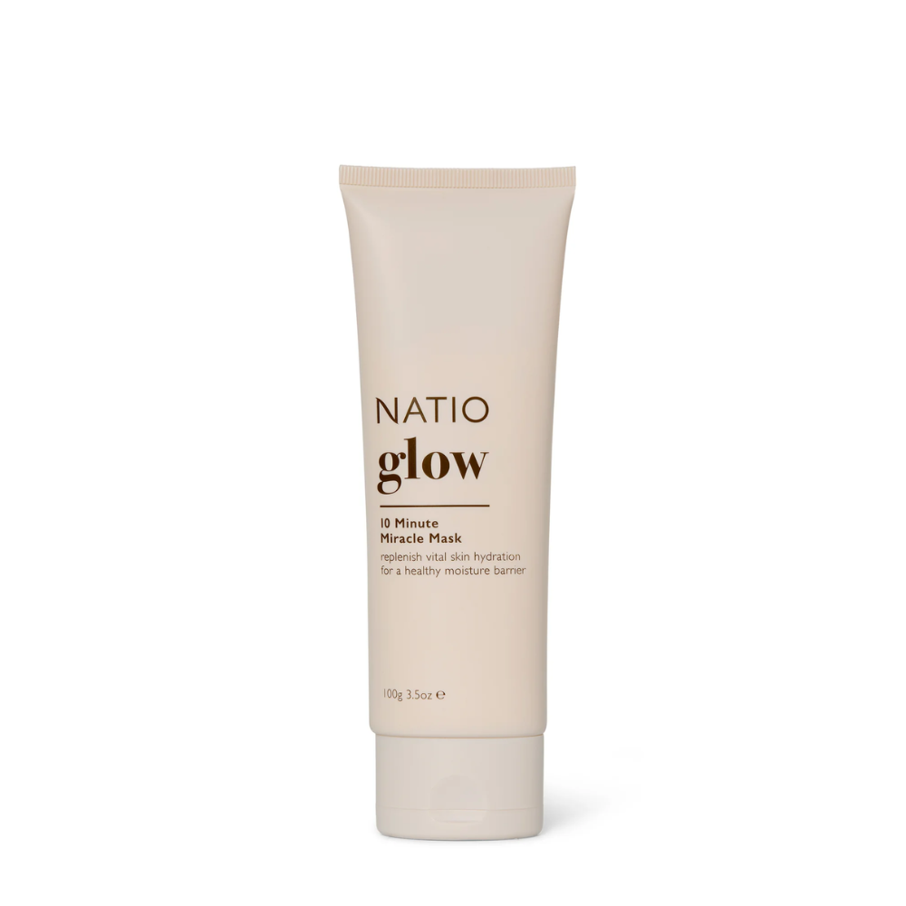 Natio Glow 10 Minute Miracle Mask 100g