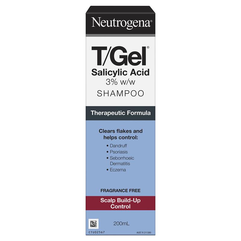 Neutrogena T/Gel Salicylic Acid Shampoo 200mL