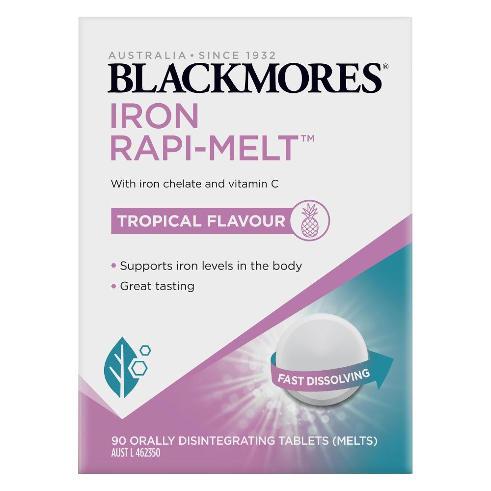 Blackmores Iron Rapi-Melt 60 Melts