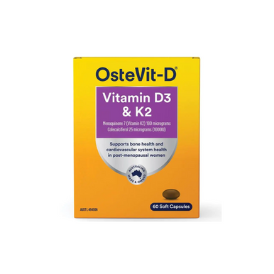 Ostevit-D Vitamin D3 & K2 60 Capsules