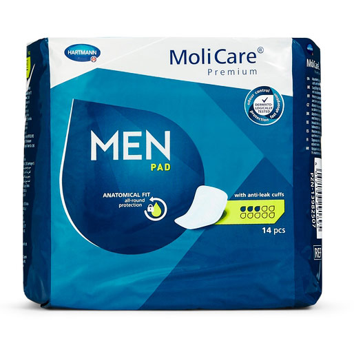 Molicare Premium Men Pad (2 Drops) Pack of 14