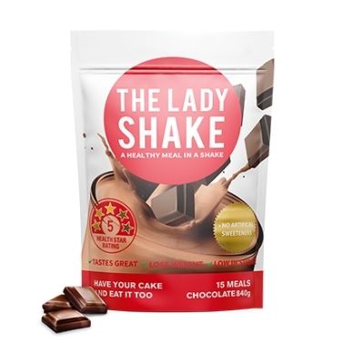 The Lady Shake Meal Replacement Chocolate 840g