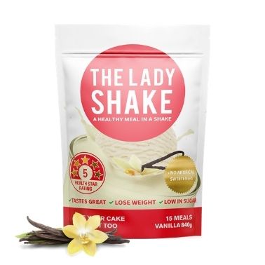 The Lady Shake Meal Replacement  Vanilla 840g