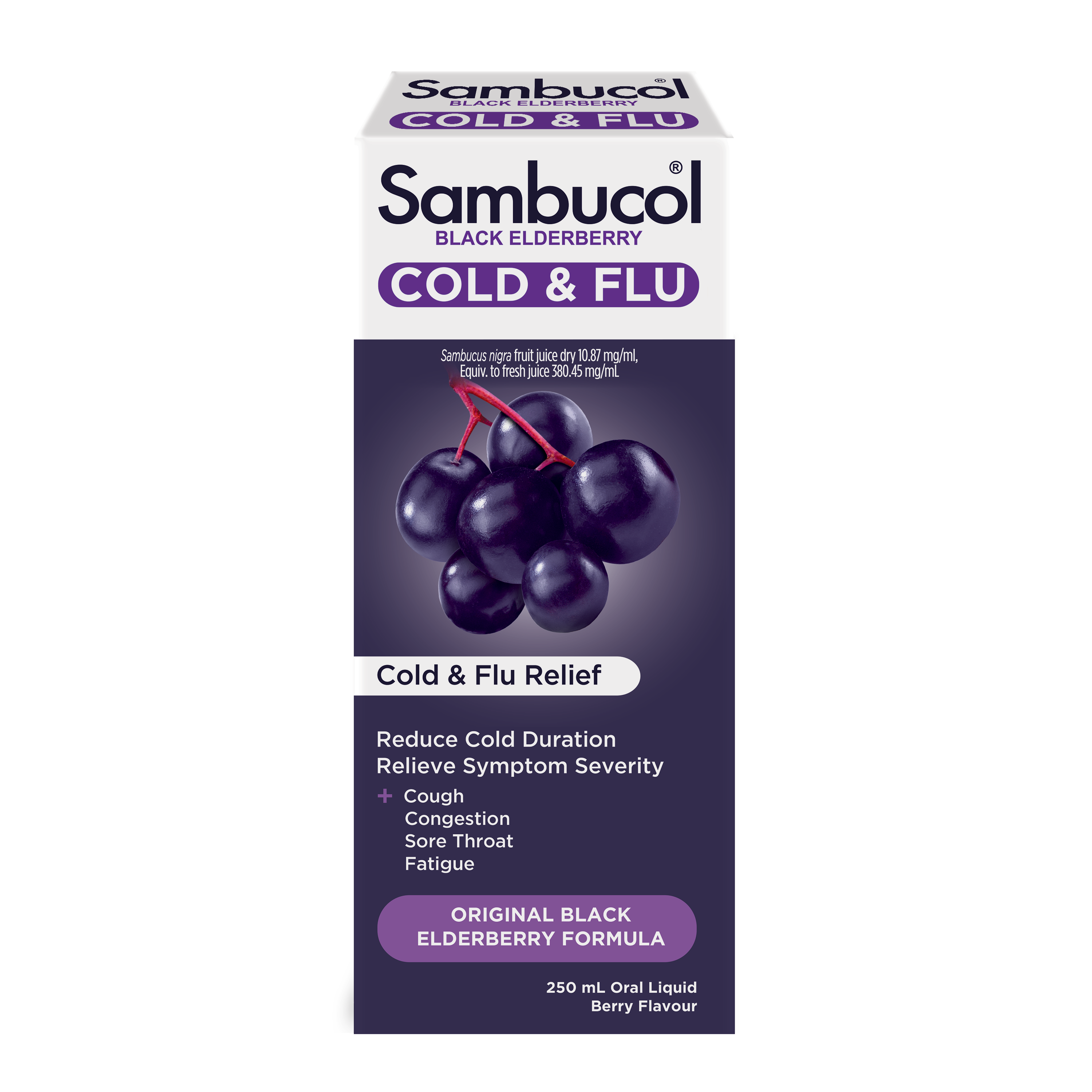 Sambucol Cold & Flu Liquid 250mL