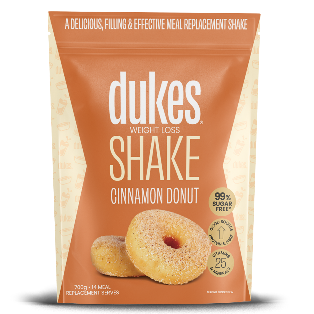 Dukes Weight Loss Shake Cinnamon Donut 700g Satchel
