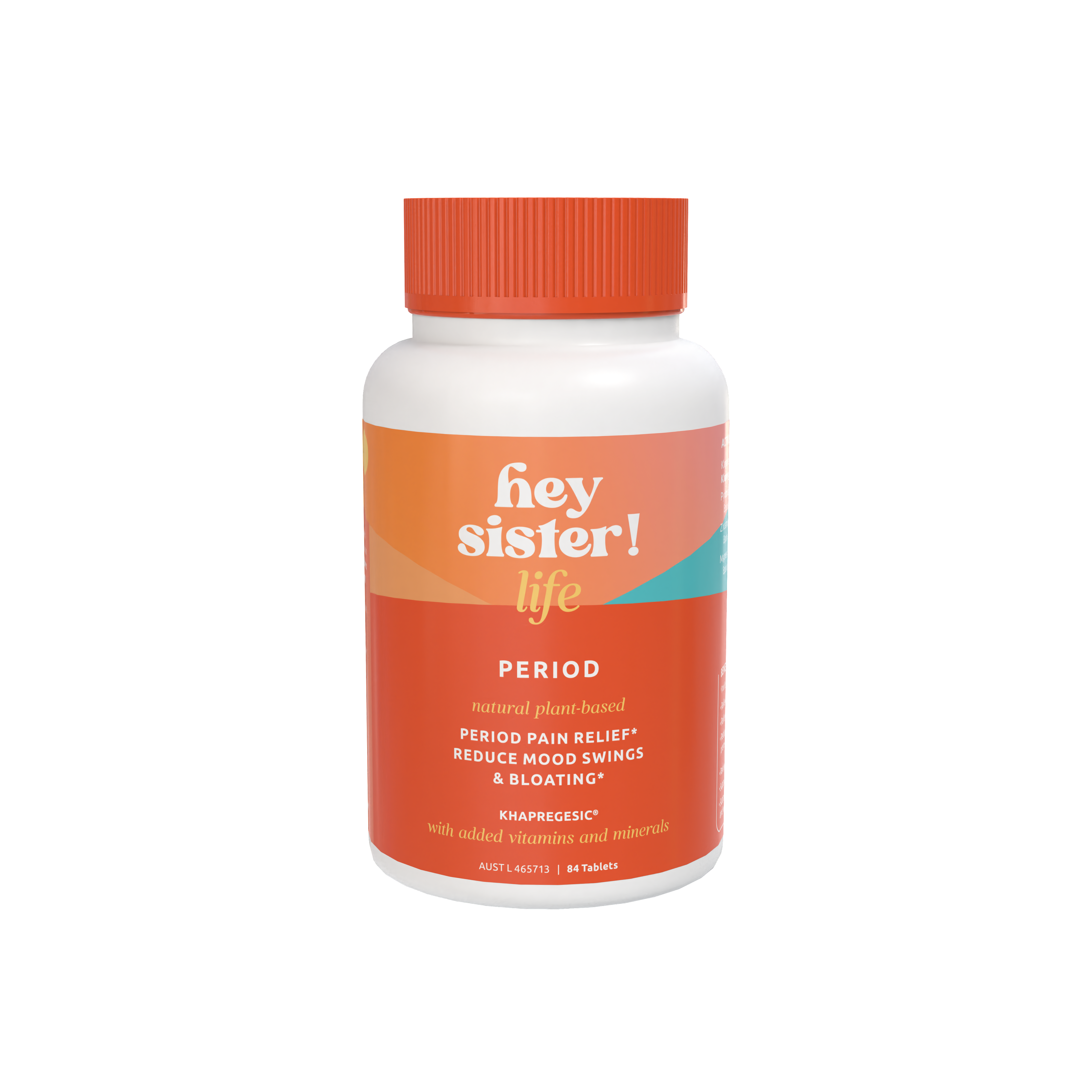 Hey Sister Life Period Pain 84 Tablets