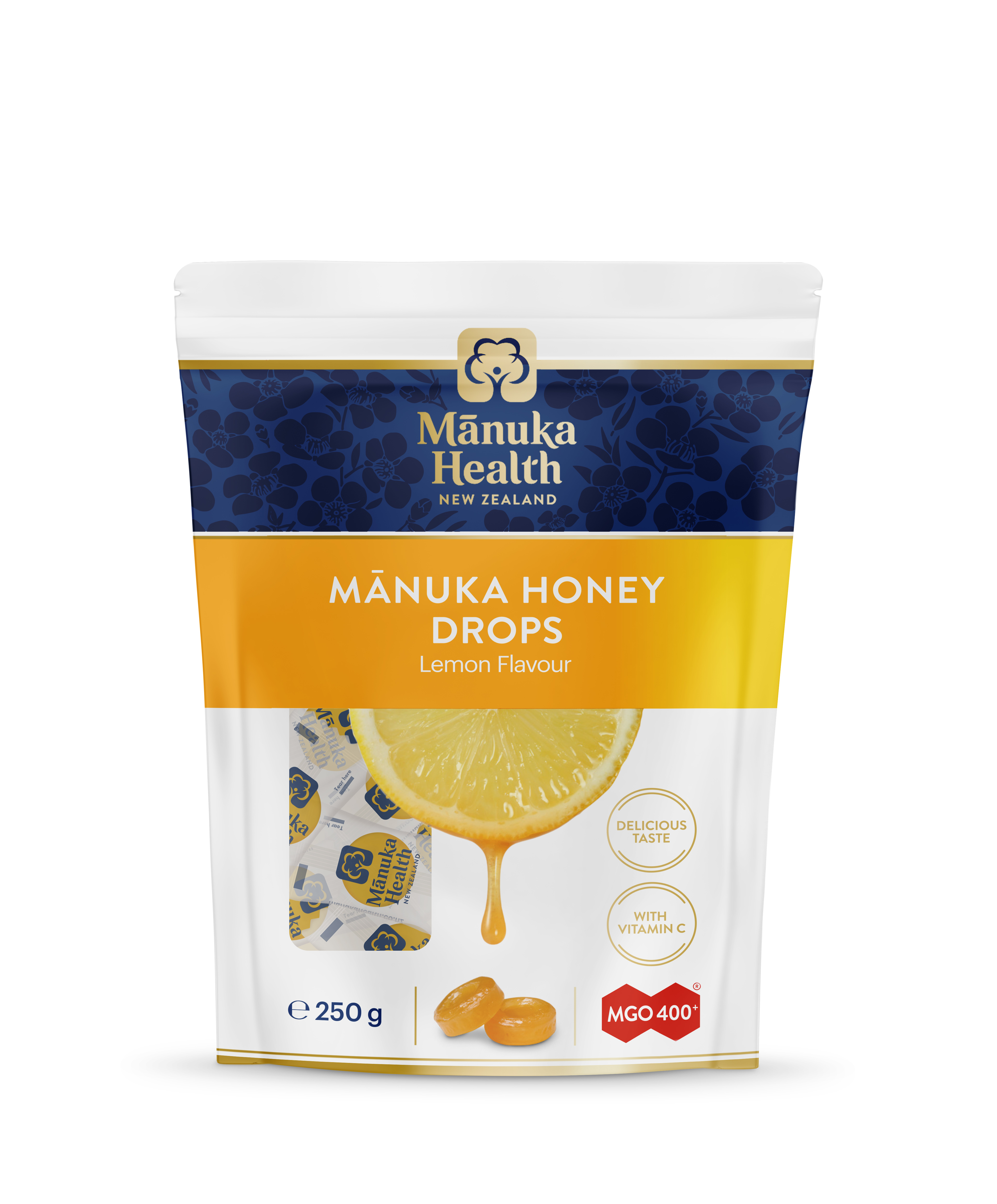 Manuka Health Manuka Honey Lemon Drops 250g