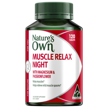 Nature's Own Muscle Relax Night 120 Tablets