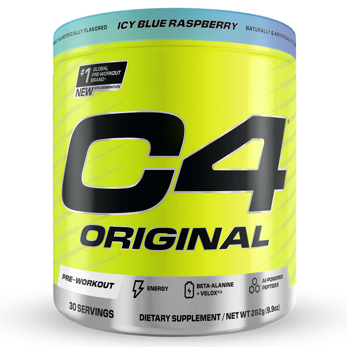 Cellucor C4 Original Ice Blue Raspberry 30 Serves 282g