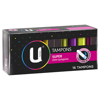 U by Kotex Tampons Super - 16 Pack