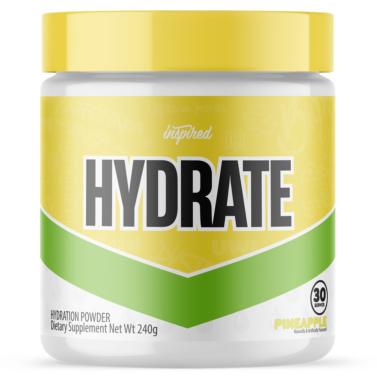 Inspired Nutraceuticals Hydrate Pineapple 30 Serves 240g