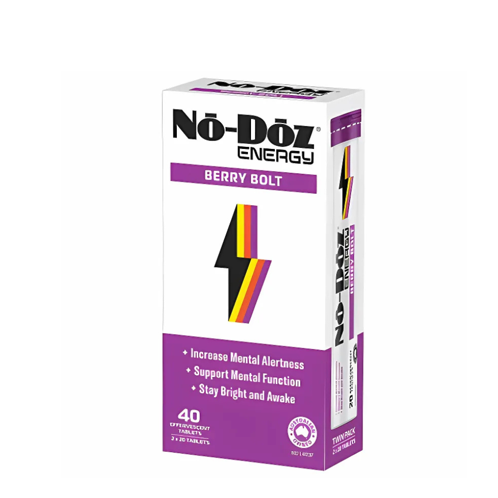 No-Doz Energy Berry Bolt 40 Effervescent Tablets