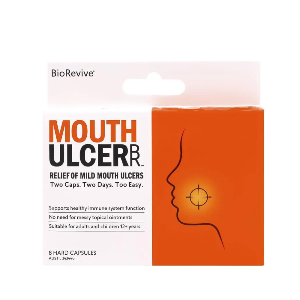 Mouth Ulcer Relief 8 Capsules