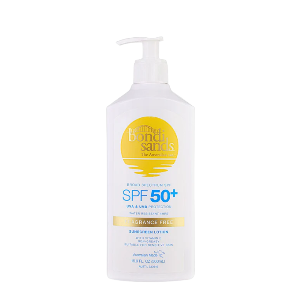 Bondi Sands SPF 50+ Fragrance Free Face Sunscreen Lotion 500mL