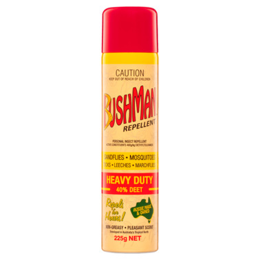 Bushman Heavy Duty Aerosol 225g