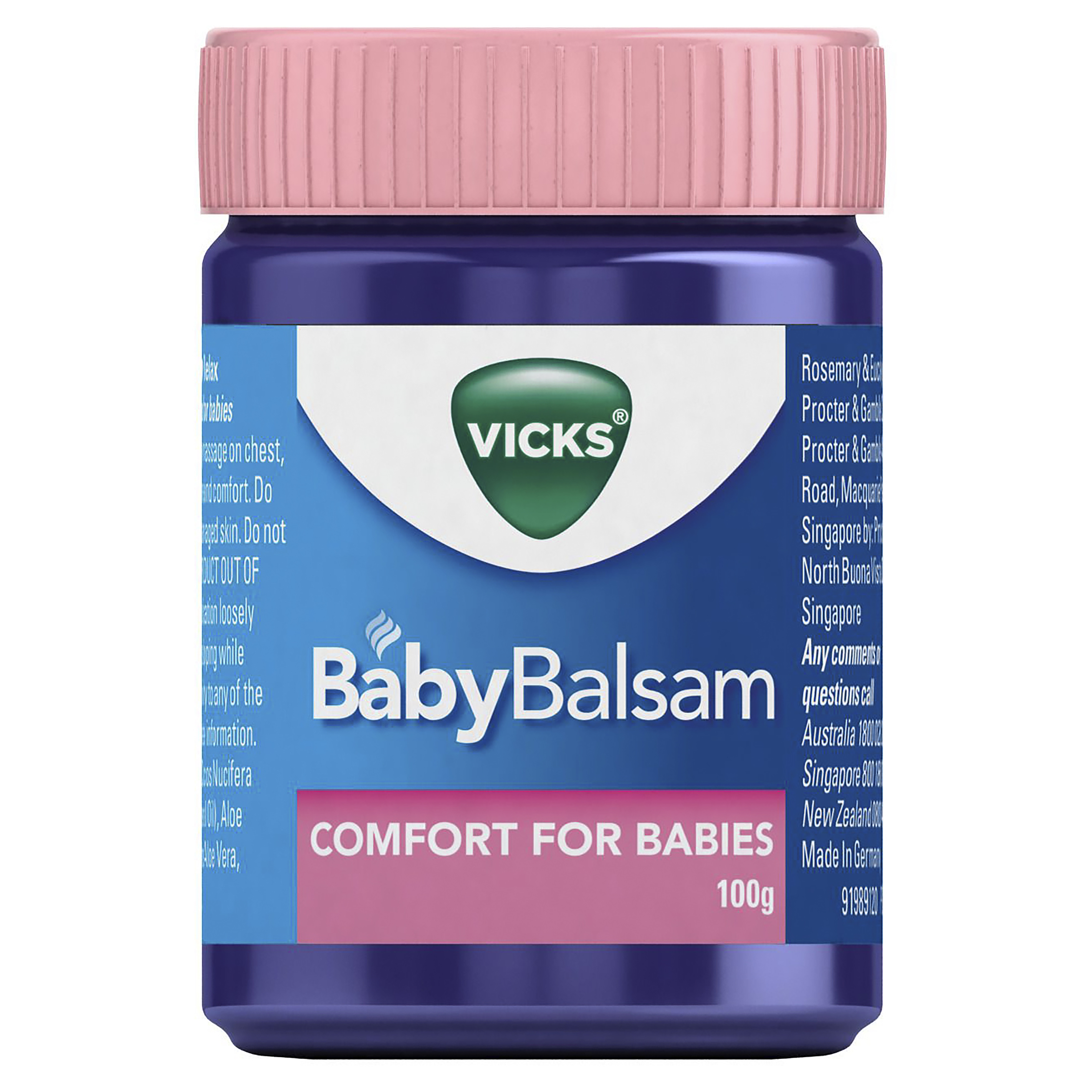 Vicks Baby Balsam Decongestant Rub 100g