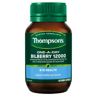 Thompson's One-a-Day Bilberry 12000mg 60 Capsules