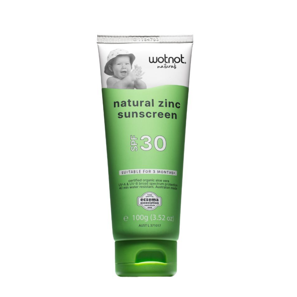 Wotnot Natural Sunscreen For Baby SPF 30 100g