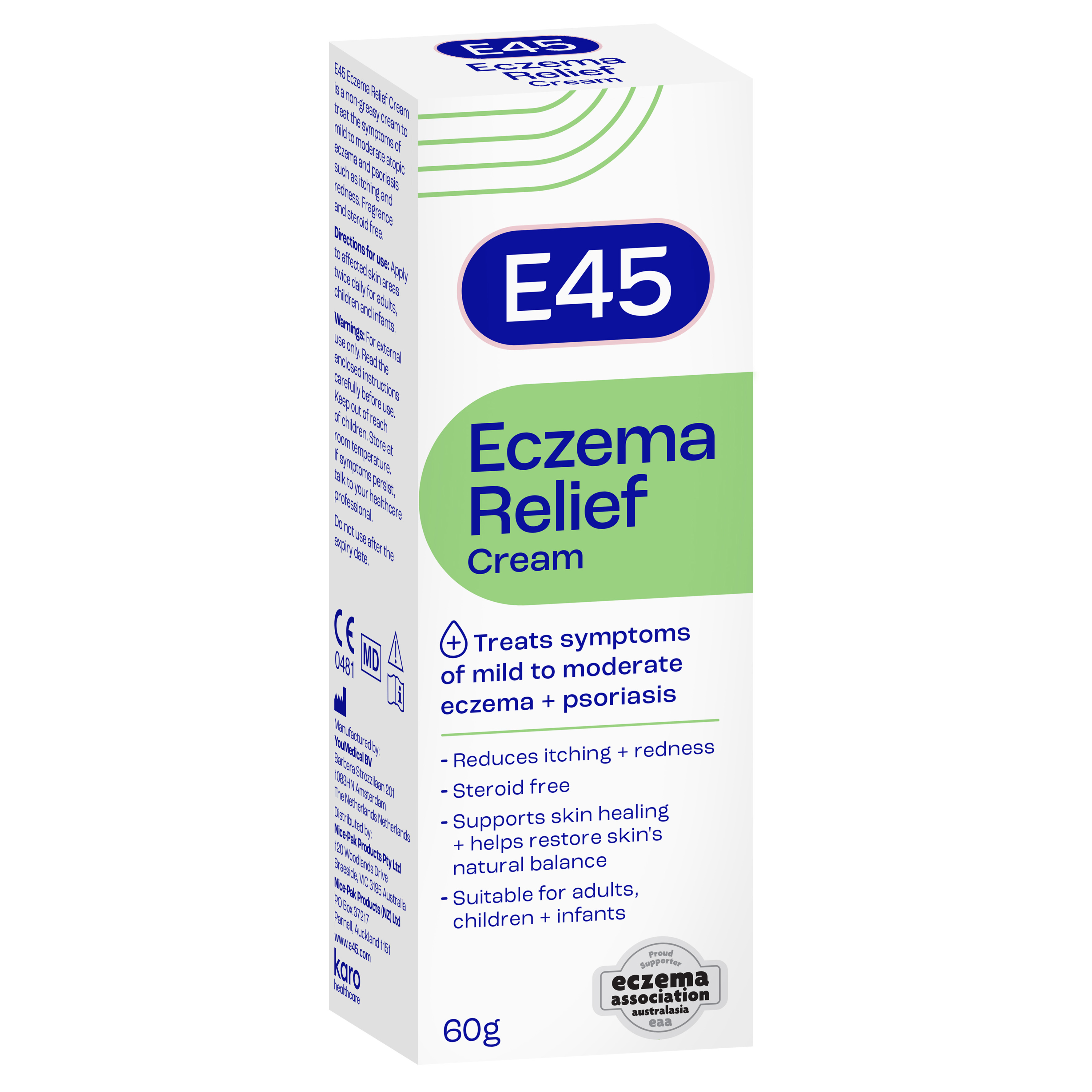 E45 Eczema Relief Cream 60g