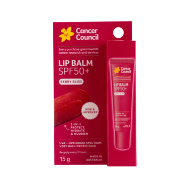 Cancer Council Berry Bliss Lip Balm SPF50+ 15g