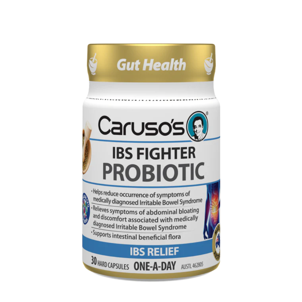 Caruso's IBS Fighter Probiotic 30 Capsules