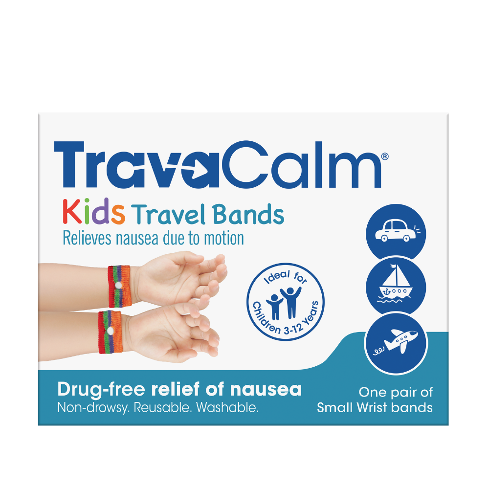 Travacalm Kids Travel Sickness Bands 1 Pair