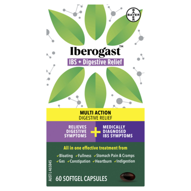 Iberogast IBS + Diegstive Relief 60 Soft Gel Capsules