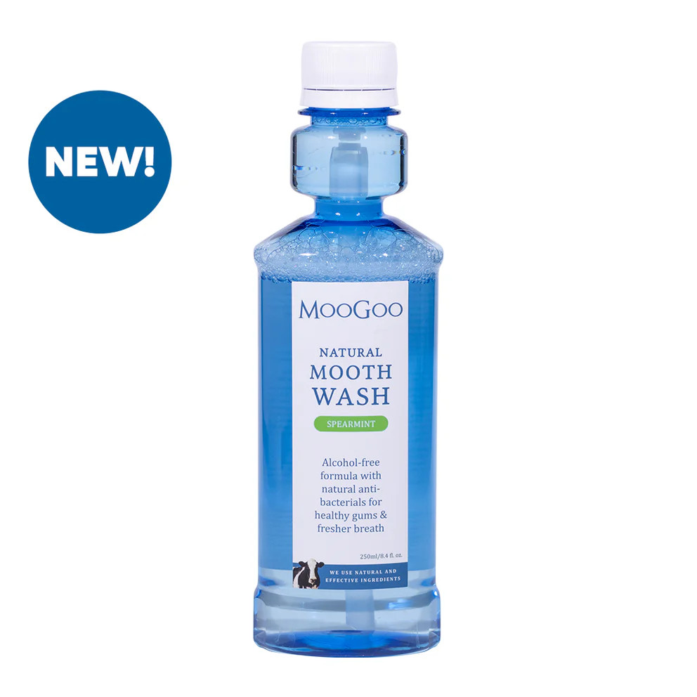 MooGoo Mooth Wash Spearmint 250mL