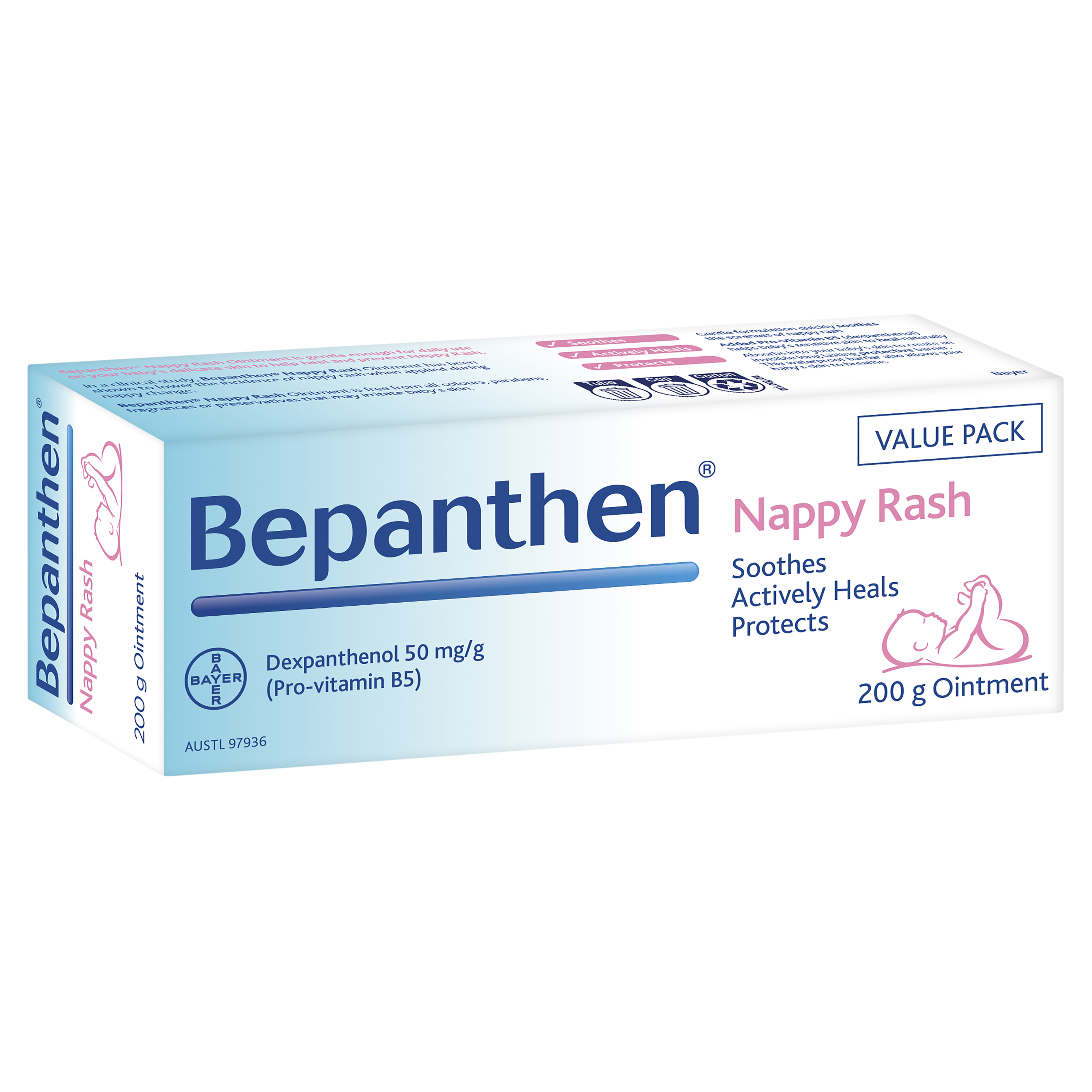 Bepanthen Nappy Rash Ointment 200g