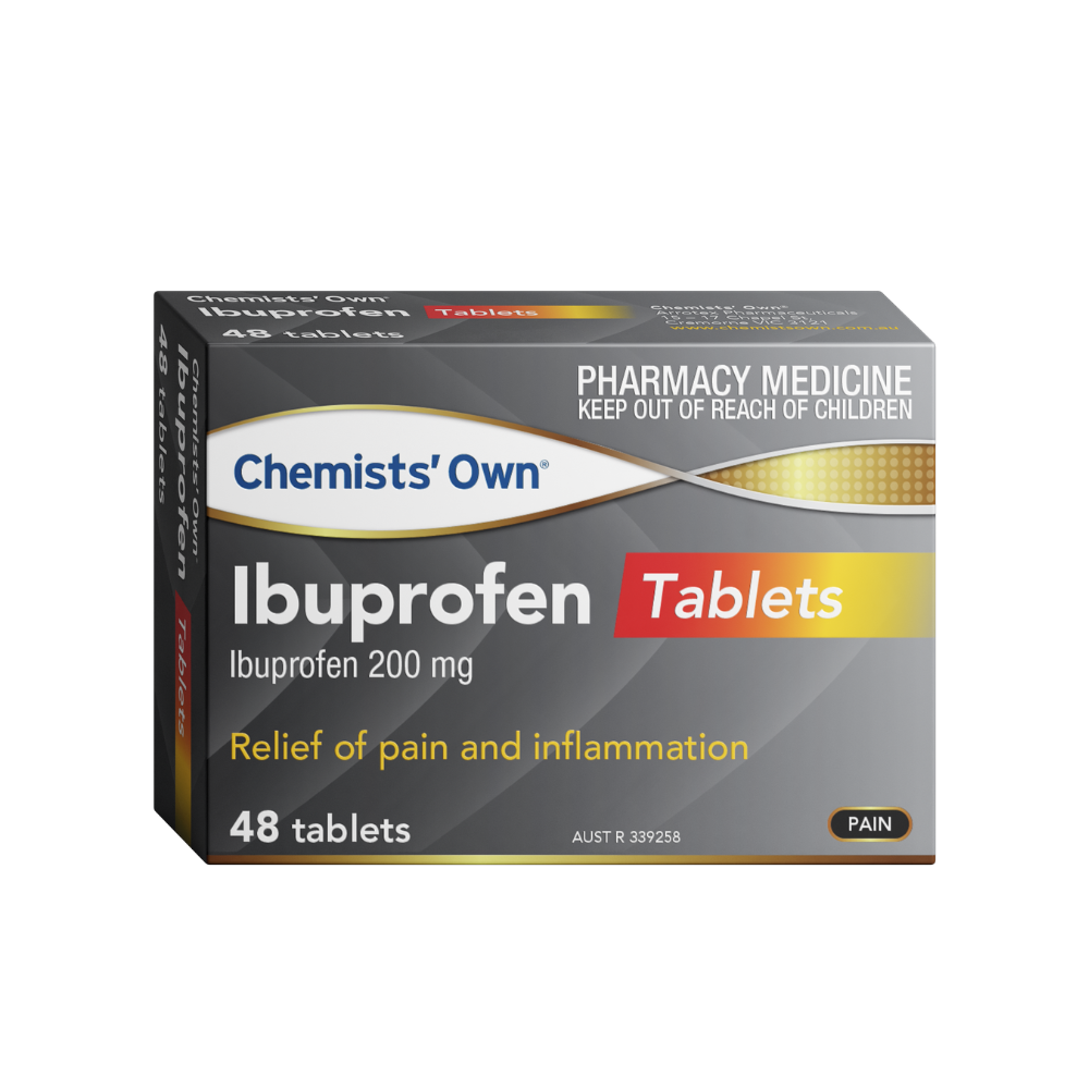 Chemists' Own Ibuprofen 200mg 48 Tablets