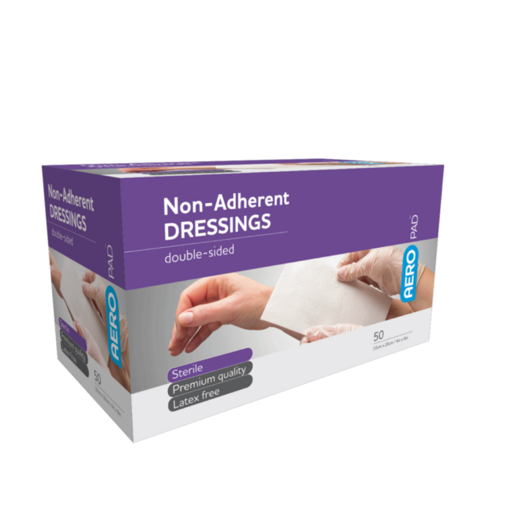 AeroPad Non Adherent Dressing 10cm x 20cm 50 Pack