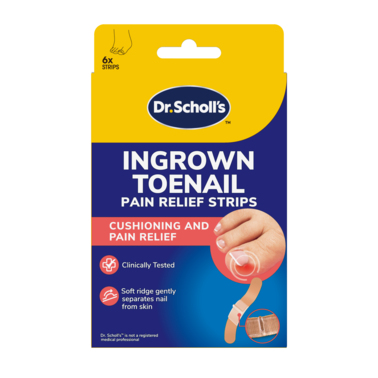 Dr. Scholl's Ingrown Toenail Pain Relief Strips 6 Pack