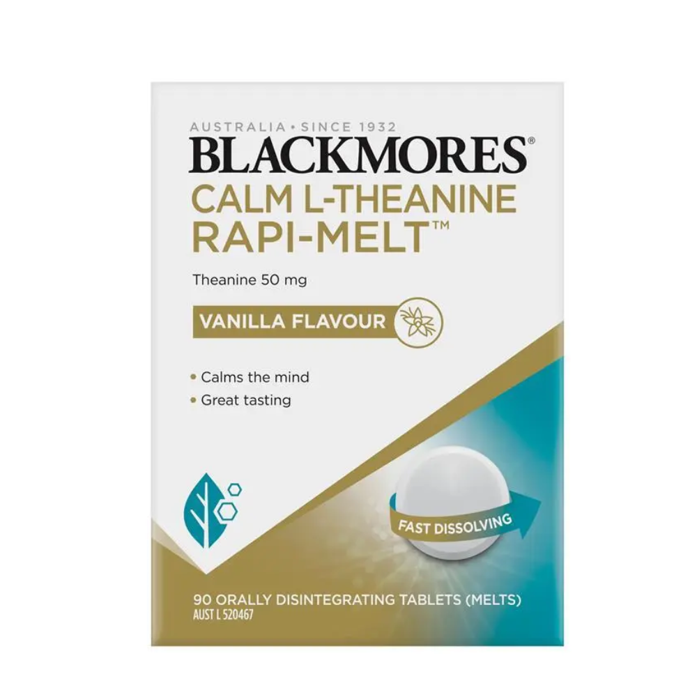 Blackmores Calm L-Theanine Rapi-Melt 60 Melts