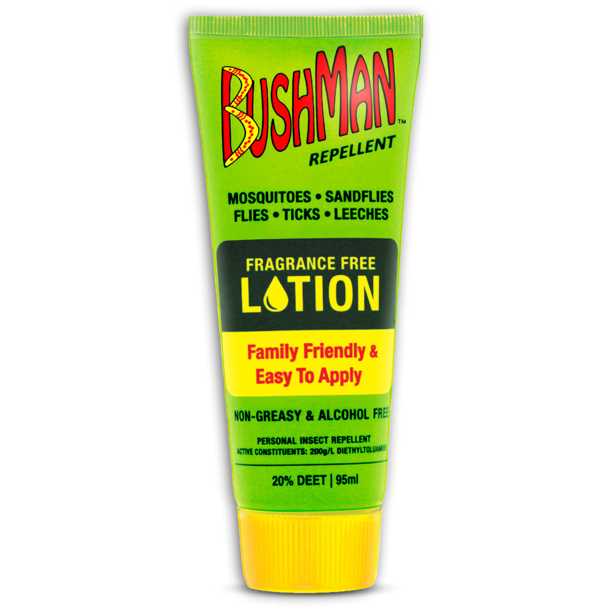 Bushman Repellent Fragrance Free Lotion 95mL
