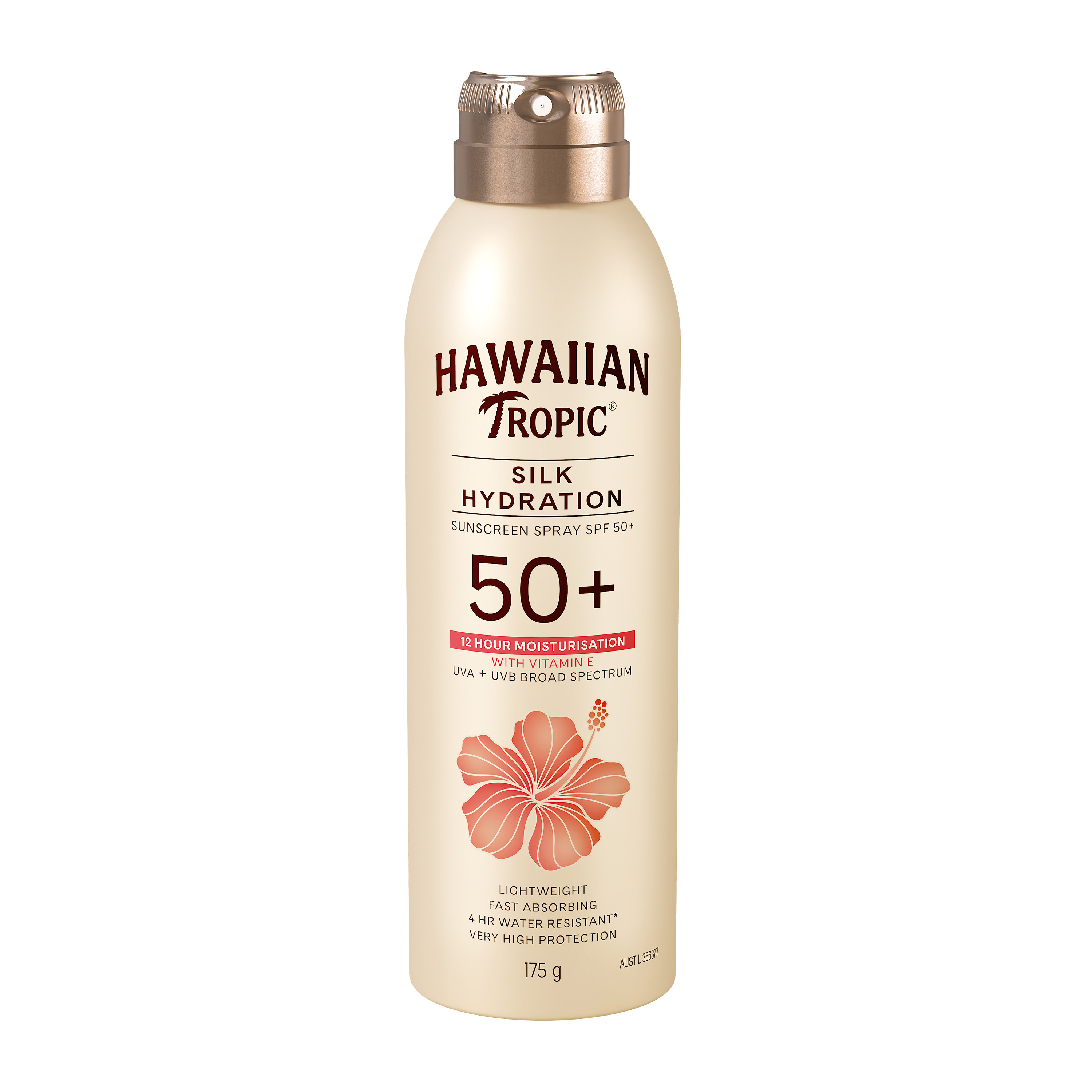 Hawaiian Tropics Silk Hydration Sunscreen SPF 50+  Spray 175g