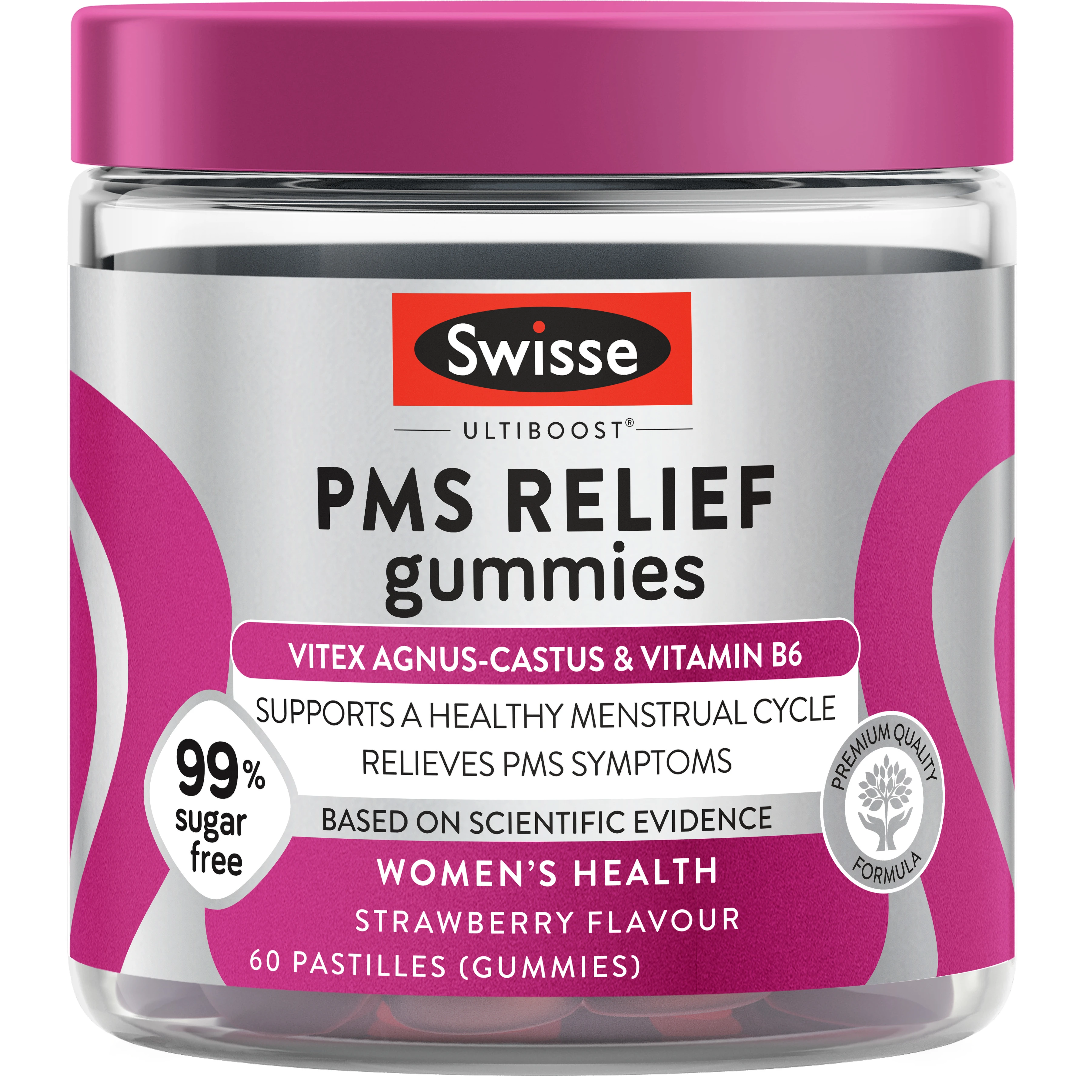 Swisse Ultiboost PMS Relief 60 Gummies