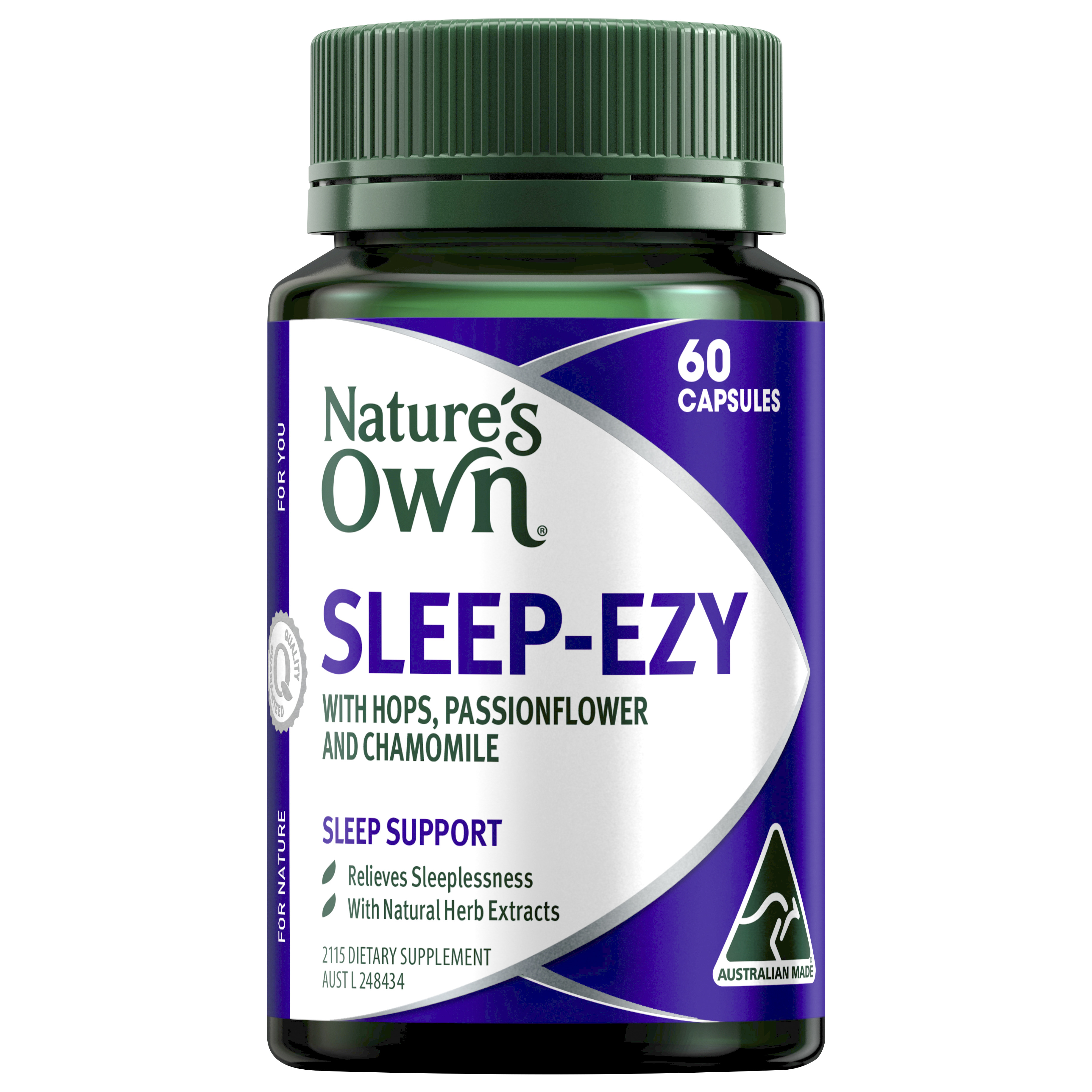 Nature's Own Sleep Ezy 60 Capsules