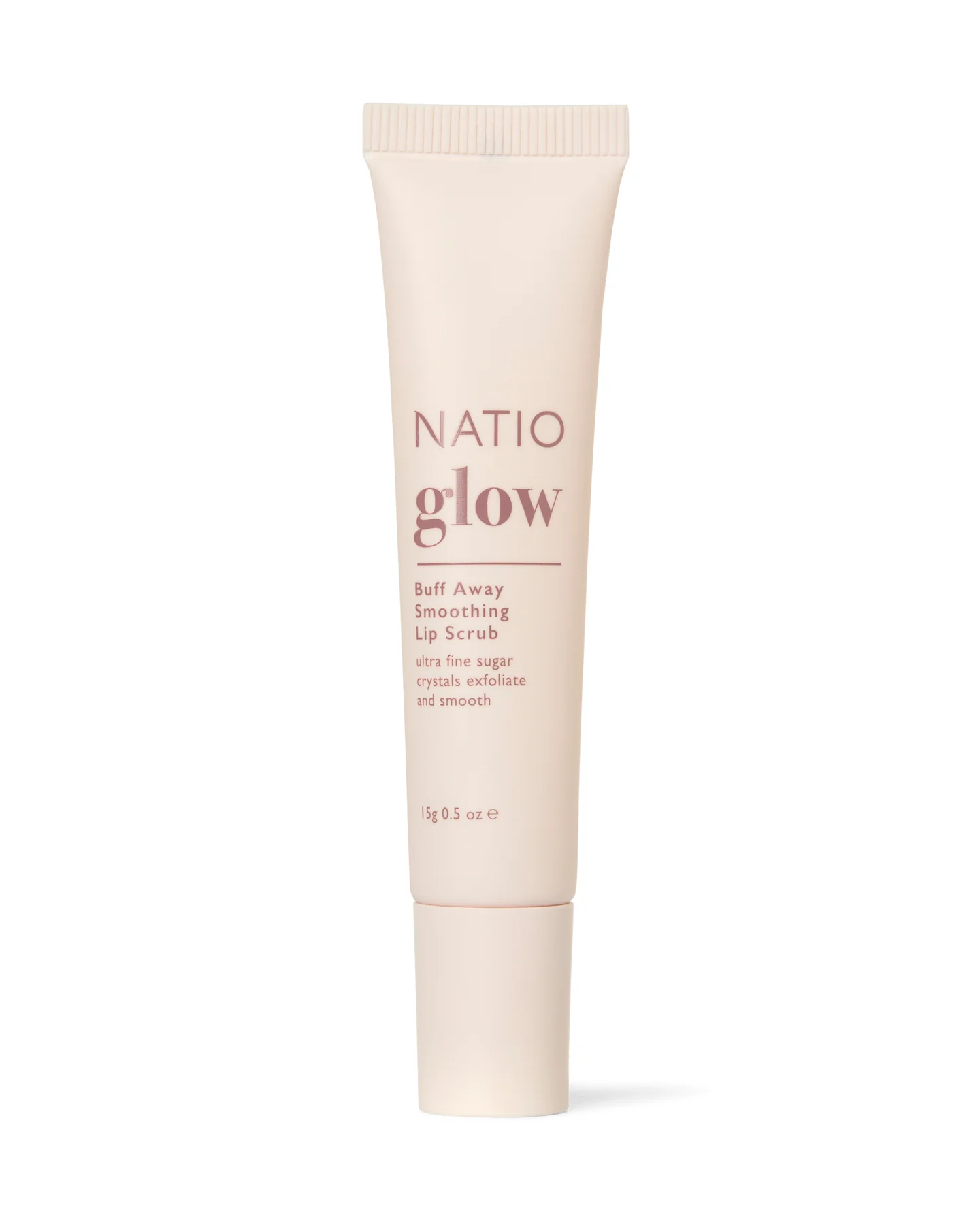 Natio Glow Buff Away Smoothing Lip Scrub 15g