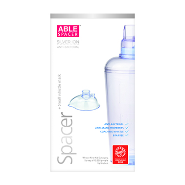 Able Spacer with Small Whistle  Mask