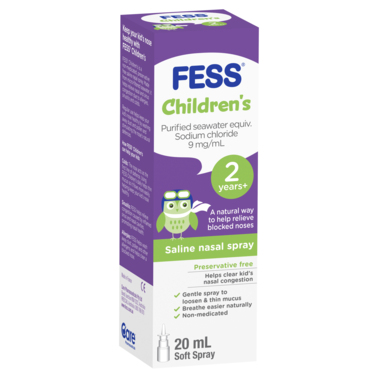 Fess Nasal Spray Childrens 20ml