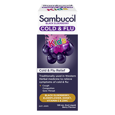 Sambucol Black Elderberry Kids Liquid 120mL