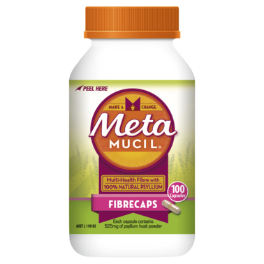Metamucil Daily Fibrecaps 100 Capsules