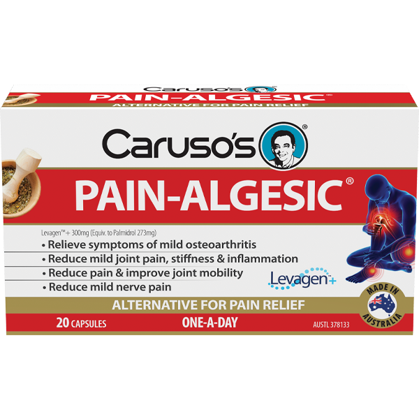 Caruso's Pain-Algesic For Joints 20 Capsules