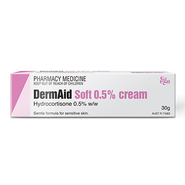 Ego Dermaid Hydrocortisone 0.5% Soft  Cream 30g