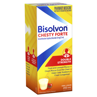 Bisolvon Chesty Forte Liquid 200mL